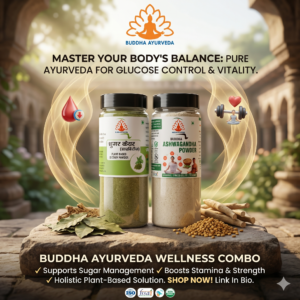 Buddha Ayurveda Sugar Control & Ashwagandha Combo